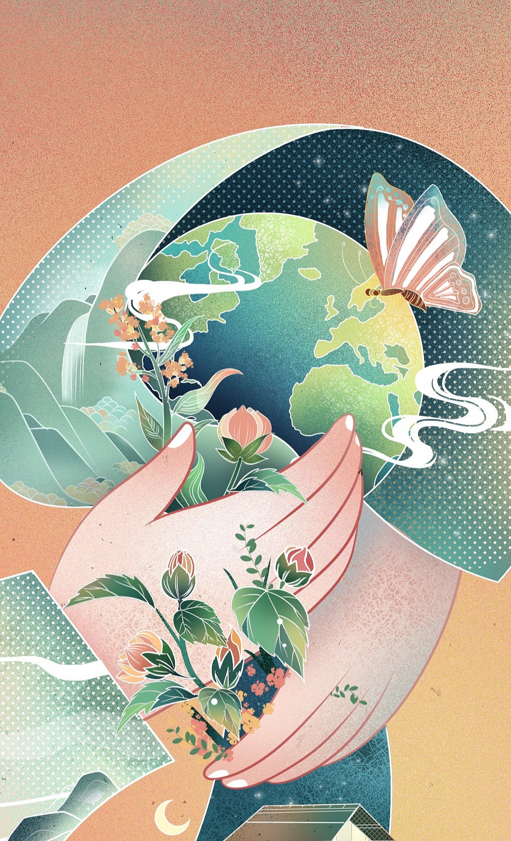 人民日报插画配图（图ZMTYzNzEwNjY0） - 艺术插画 - 站酷设计师尧耳原创素材 - 站酷ZCOOL