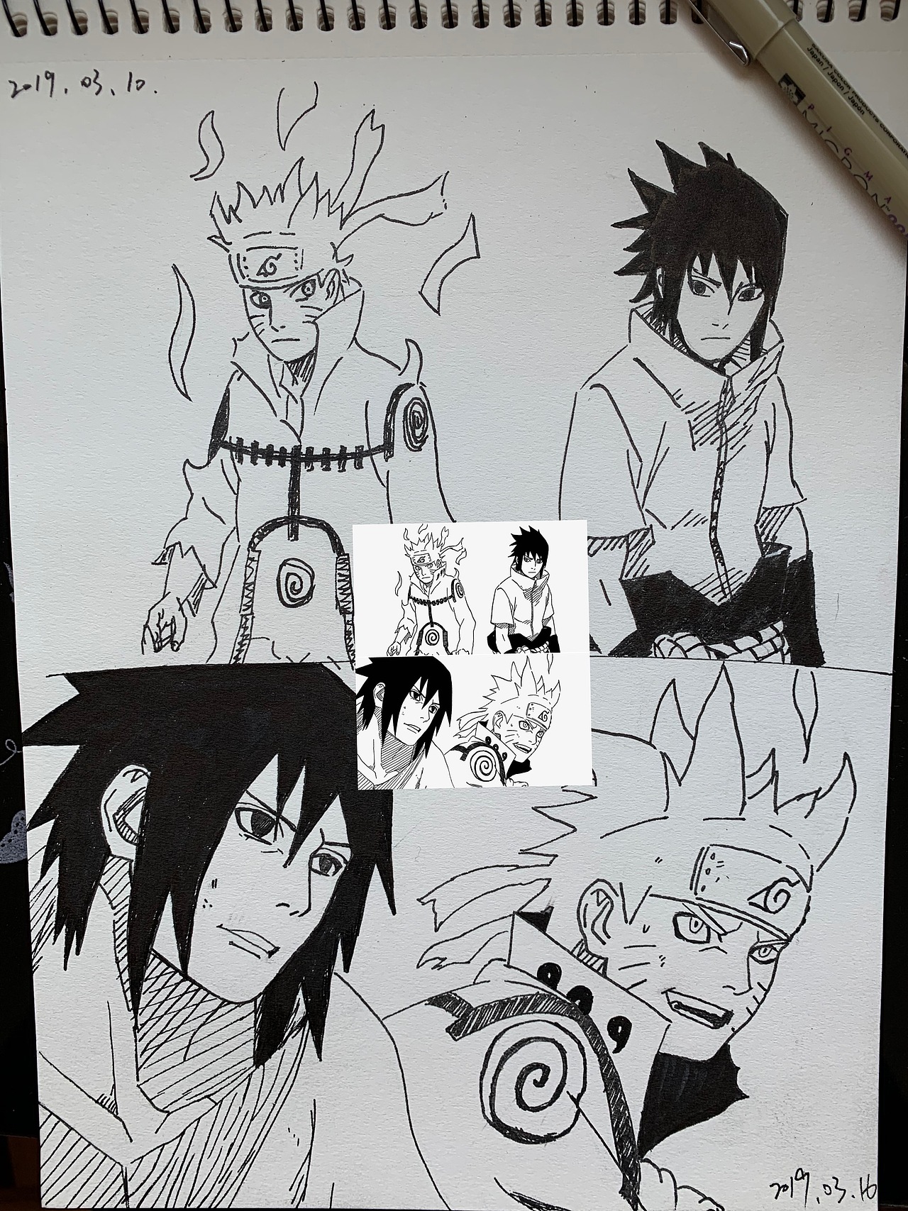 火影忍者-手绘（图ZMTg1NTMzNjYw） - 单幅漫画 - 站酷设计师骨头社社员Vankd原创素材 - 站酷ZCOOL