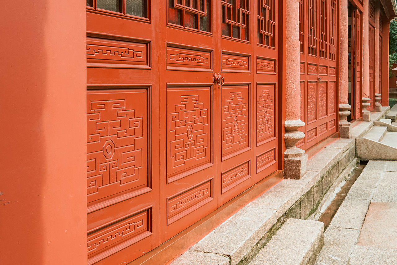 广州农讲所「明孔庙/清学宫」朱墙黄瓦（图ZMjY5MTUyMDg4） - 环境/建筑摄影 - 站酷设计师北纬91度原创素材 - 站酷ZCOOL