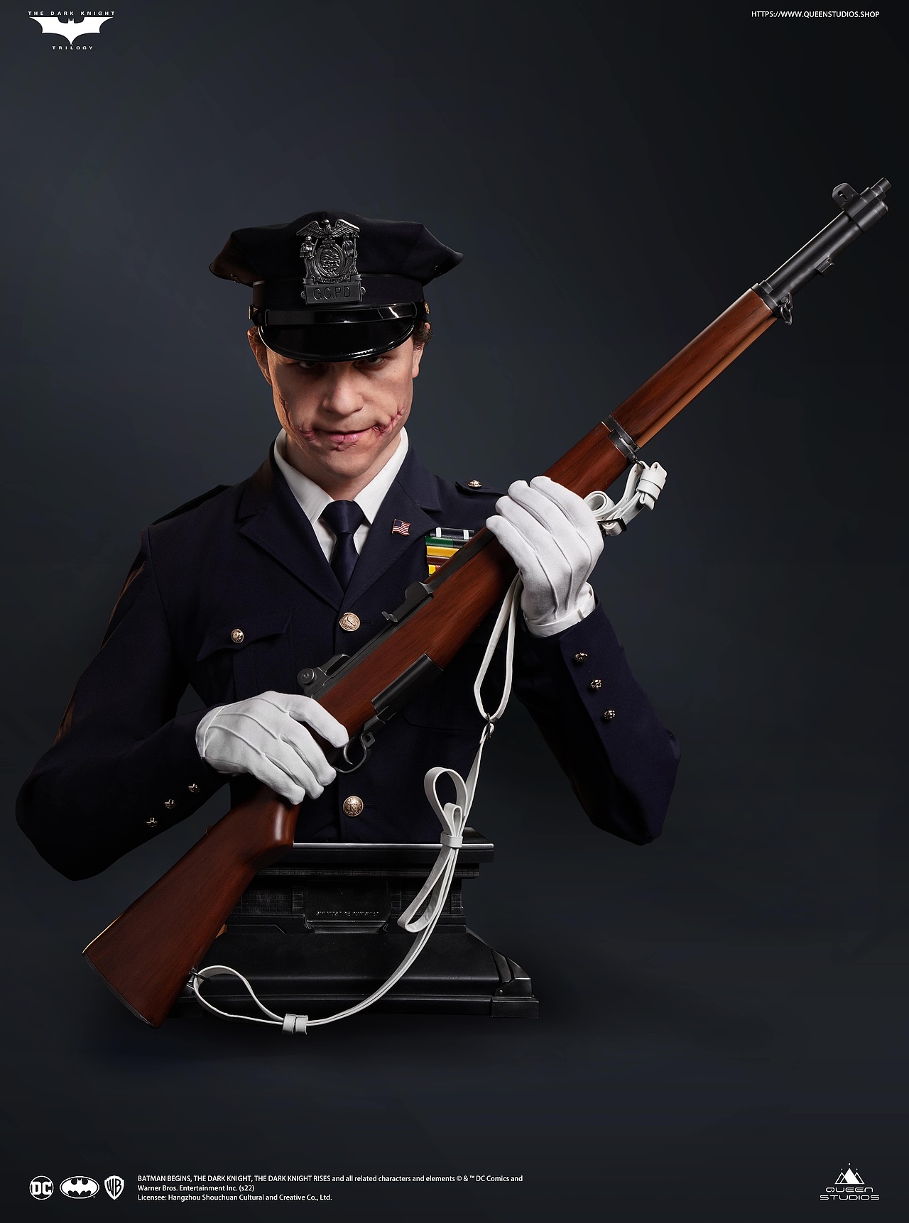 Queen Studios 小丑（警装）1/1胸像