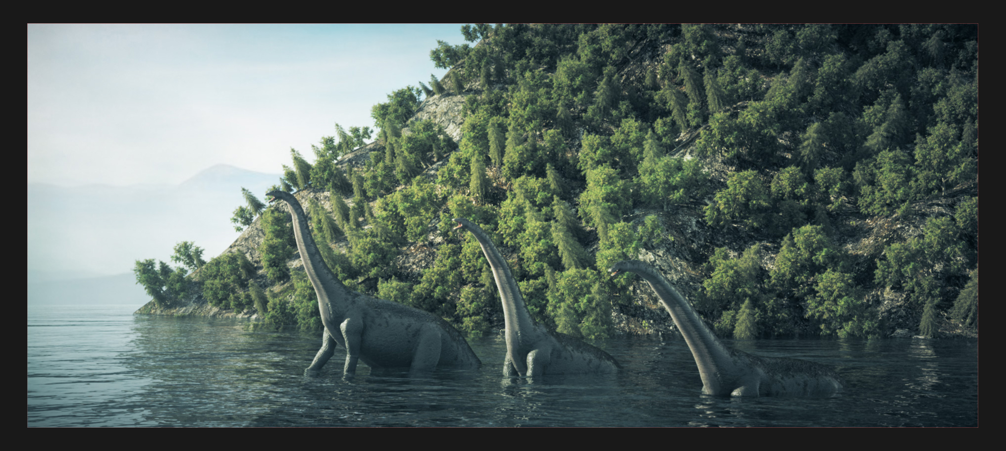 渲染器 : octance软件:cinema 4d灵感来自侏罗纪公园恐龙时代广州