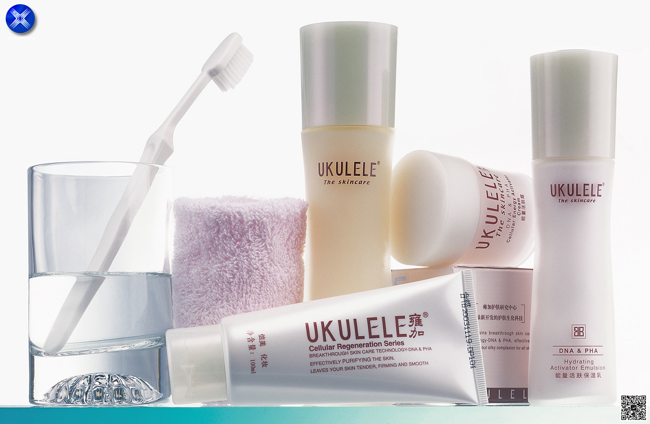 往年日化产品摄影