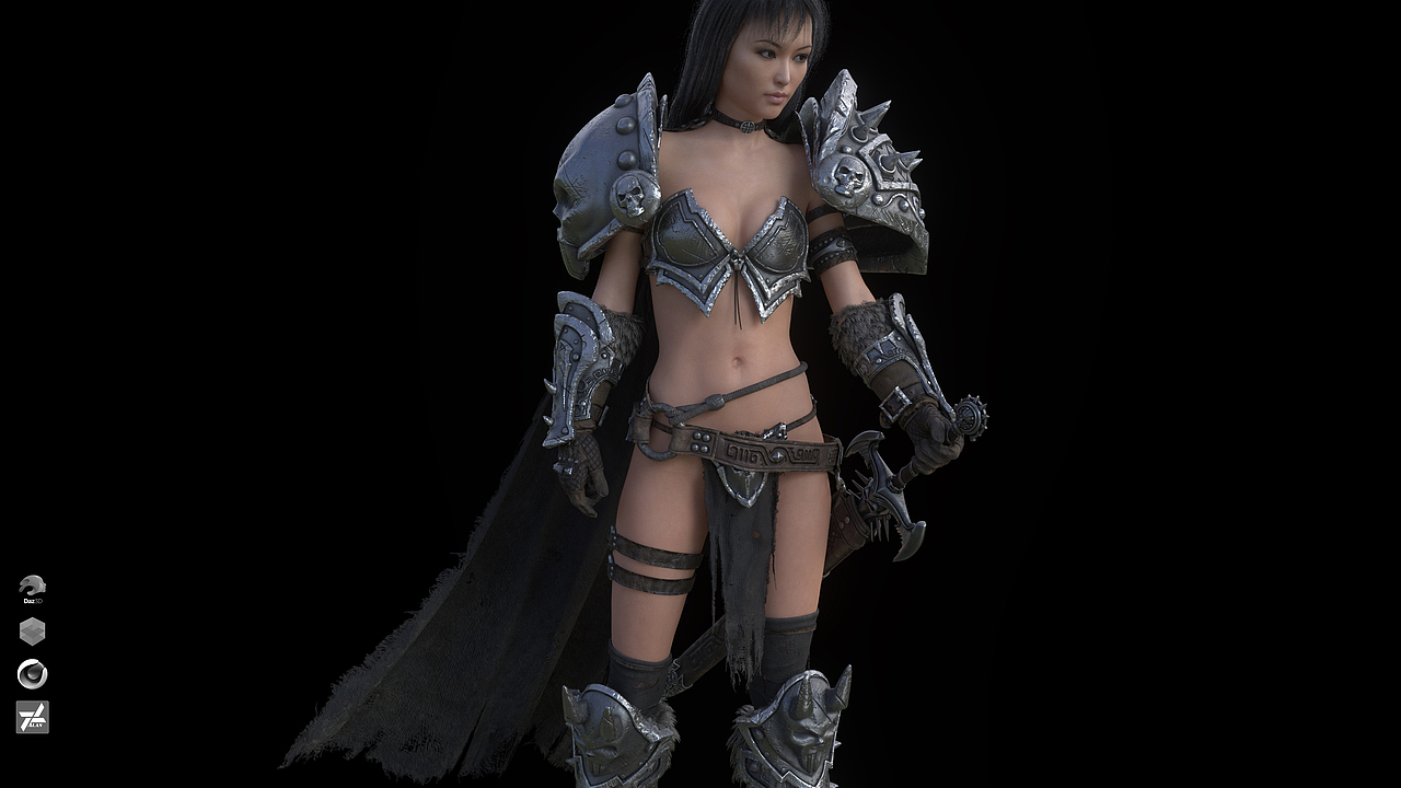 C4D Redshift 角色渲染合集04