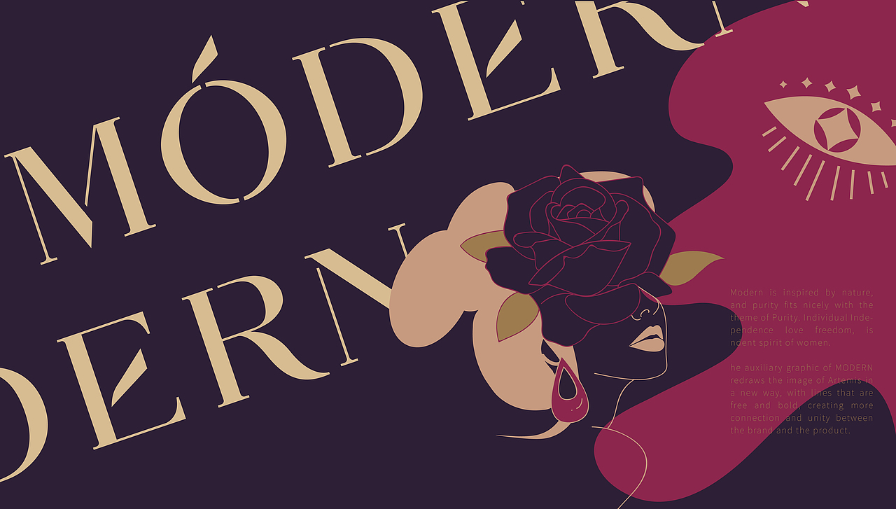 MODERN × 洪洞 | 专属于你的彩妆品牌（图ZMjY2Mjg5MDUy） - 品牌 - 站酷设计师洪洞Hongdong原创素材 - 站酷ZCOOL