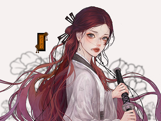 ipad绘画·梦中花境（四）