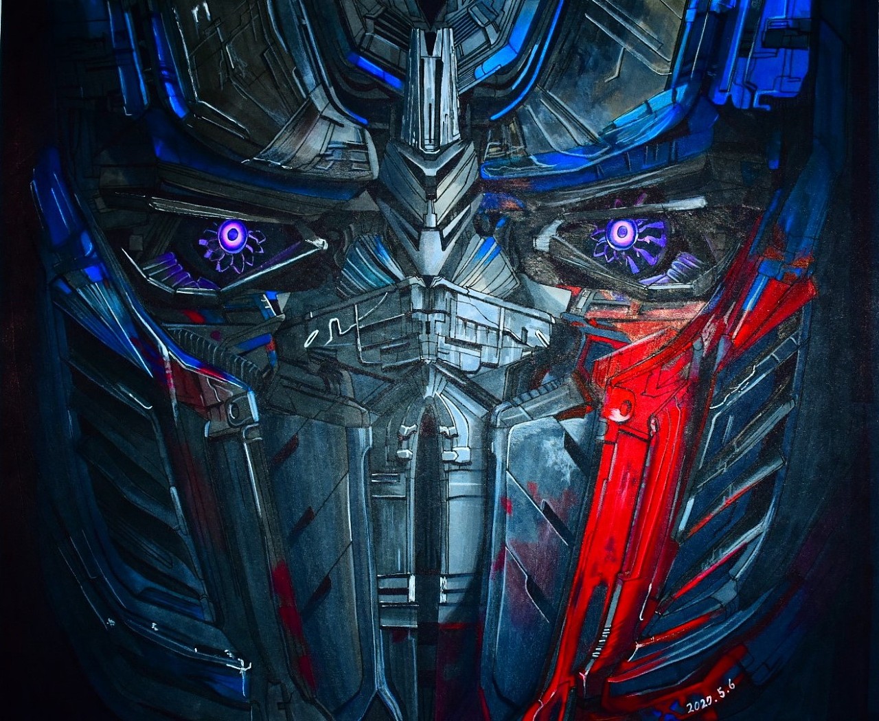 擎天柱|插画|新锐潮流插画|哦bb王者 - 原创作品 - 站酷 (zcool)