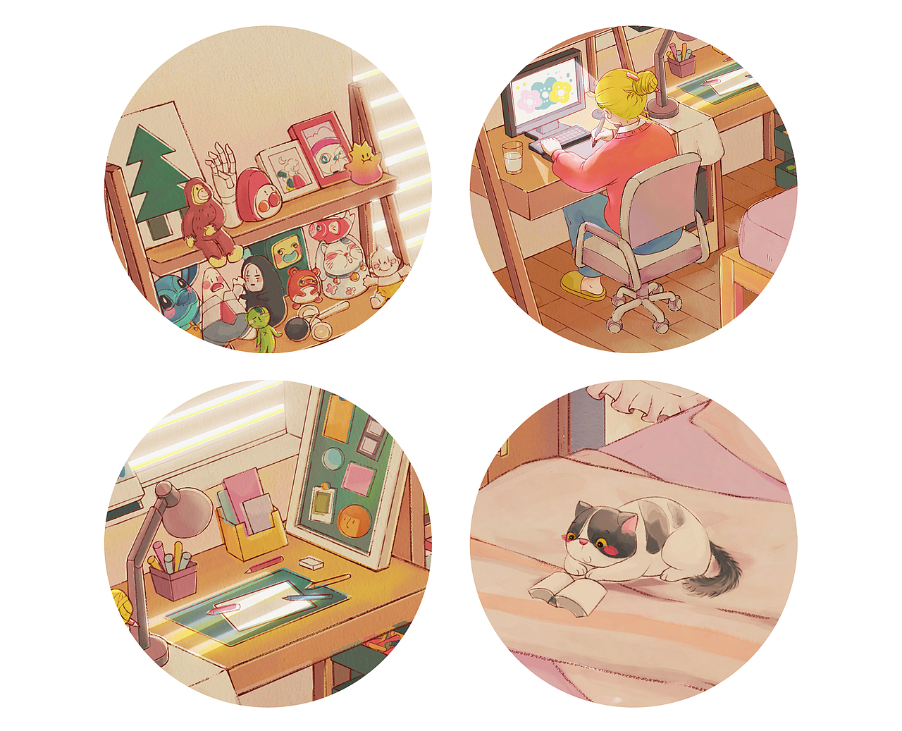 生 活 記 錄（图ZMjA2MDYwODUy） - 创作习作 - 站酷设计师大鳗君DMJ原创素材 - 站酷ZCOOL