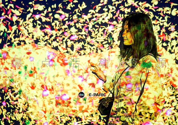 案例-湛江东新高地营销中心星空光影艺术展惊艳绽放