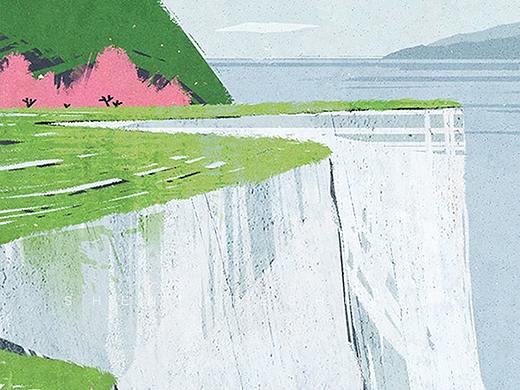 悬崖（个人主页-ZMzg4MDIxMjQ=） - 商业插画 - 站酷设计师深塔原创素材 - 站酷ZCOOL