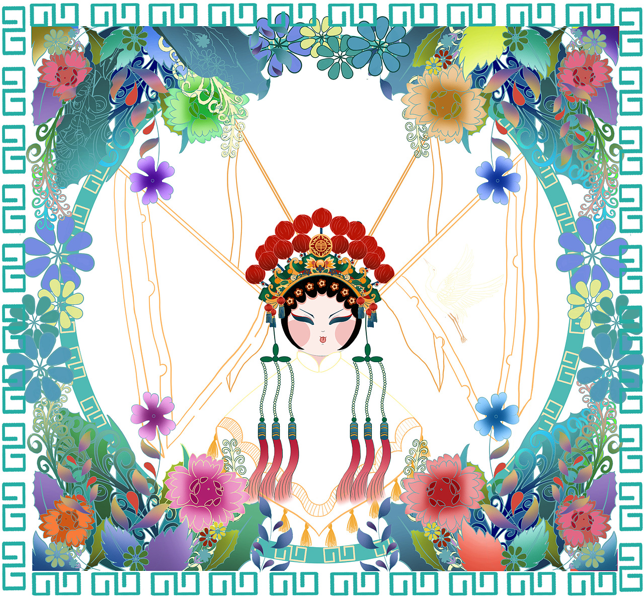 国风插画 包装设计（插画部分）（图ZMjcxMjcyMzg4） - 创作习作 - 站酷设计师Z64660842原创素材 - 站酷ZCOOL