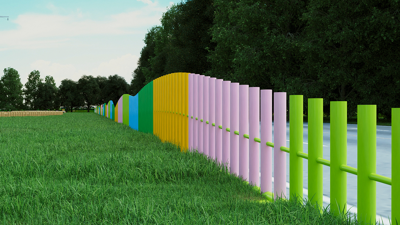 草坪微景观打造|空间|景观设计|_微笑__原创作品-站酷zcool