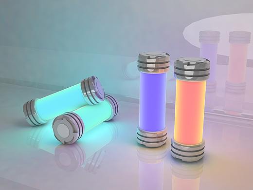 彩色灯管练习（个人主页-ZMjgyNzkyMTY=） - 其他三维 - 站酷设计师西暴原创素材 - 站酷ZCOOL