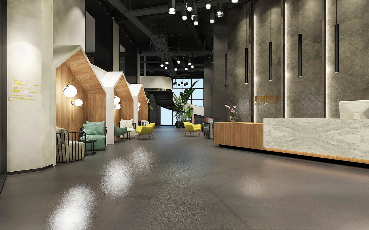 集派传媒办公楼（图ZMTE0NjI2NDQ0） - 家装设计 - 站酷设计师Hello小姐姐原创素材 - 站酷ZCOOL