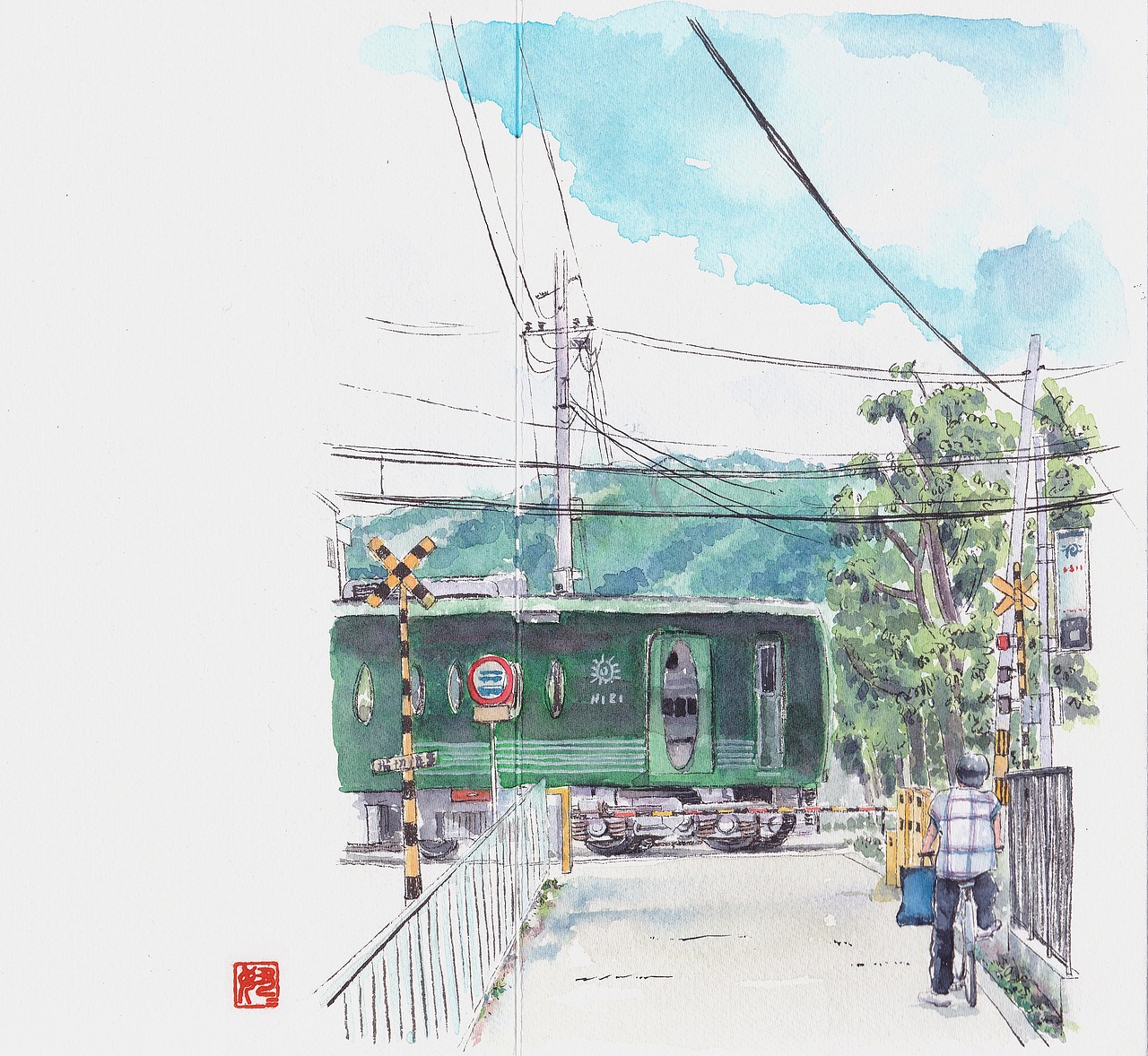 手绘城市系列 之 日本