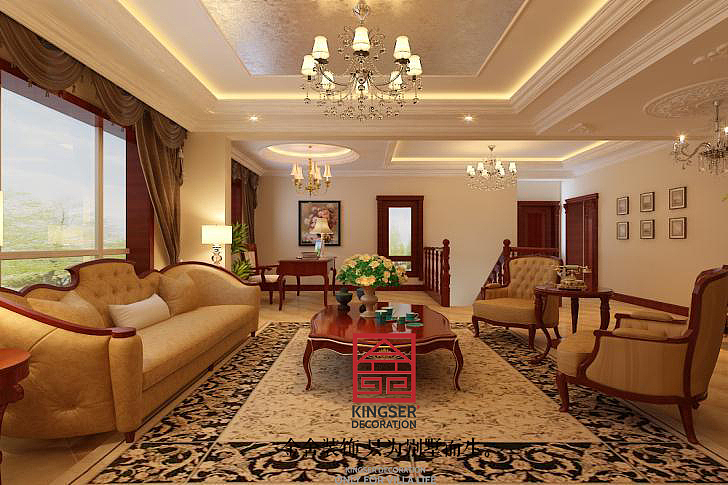 【江南新城】-300㎡复式别墅-欧式（图ZNjYyNjc5MzI=） - 家装设计 - 站酷设计师金舍壹壹原创素材 - 站酷ZCOOL