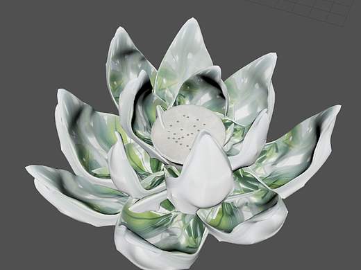 原创设计，莲花香薰，maya建模（个人主页-ZNjkwODM4Mjg=） - 生活用品 - 站酷设计师小姜不吃糖原创素材 - 站酷ZCOOL