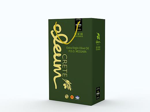 希腊欧莱姆橄榄油礼盒装设计