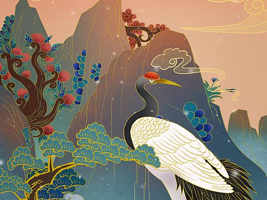 中国风插画（个人主页-ZMjgwODc5Mjg=） - 商业插画 - 站酷设计师千锦插画原创素材 - 站酷ZCOOL