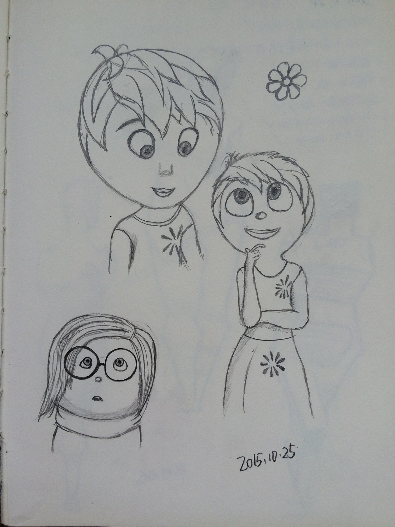 头脑特工队绘画练习