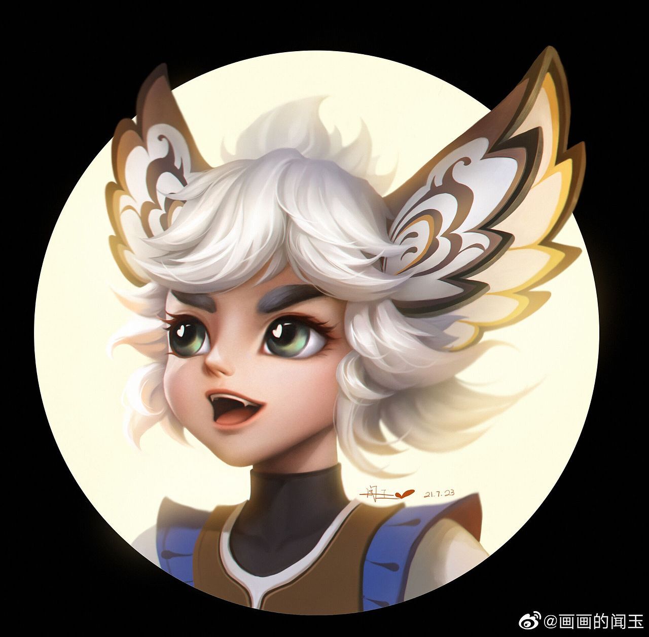 王者荣耀-李元芳-飞鸢探春同人|插画|游戏原画|画画的闻玉 - 原创作品