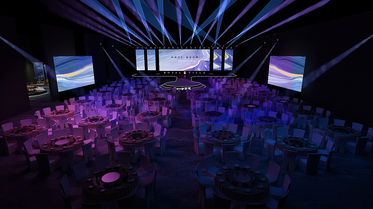 地产答谢晚宴/舞美（图ZMjc5MTY0MTEy） - 舞台美术 - 站酷设计师独立大厨原创素材 - 站酷ZCOOL