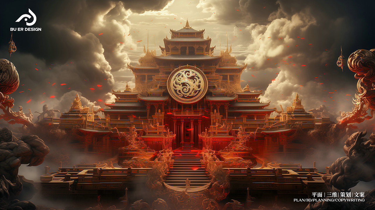天宫战场概念设计（四）（图ZMzU1NjIwOTEy） - 商业插画 - 站酷设计师不耳创意设计原创素材 - 站酷ZCOOL
