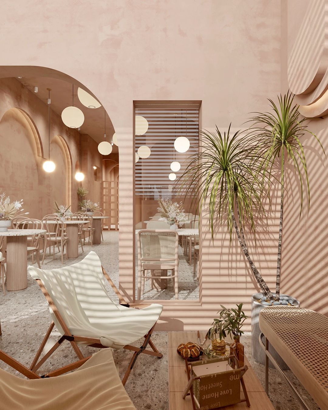 今日份美好与你分享，甜品店设计～