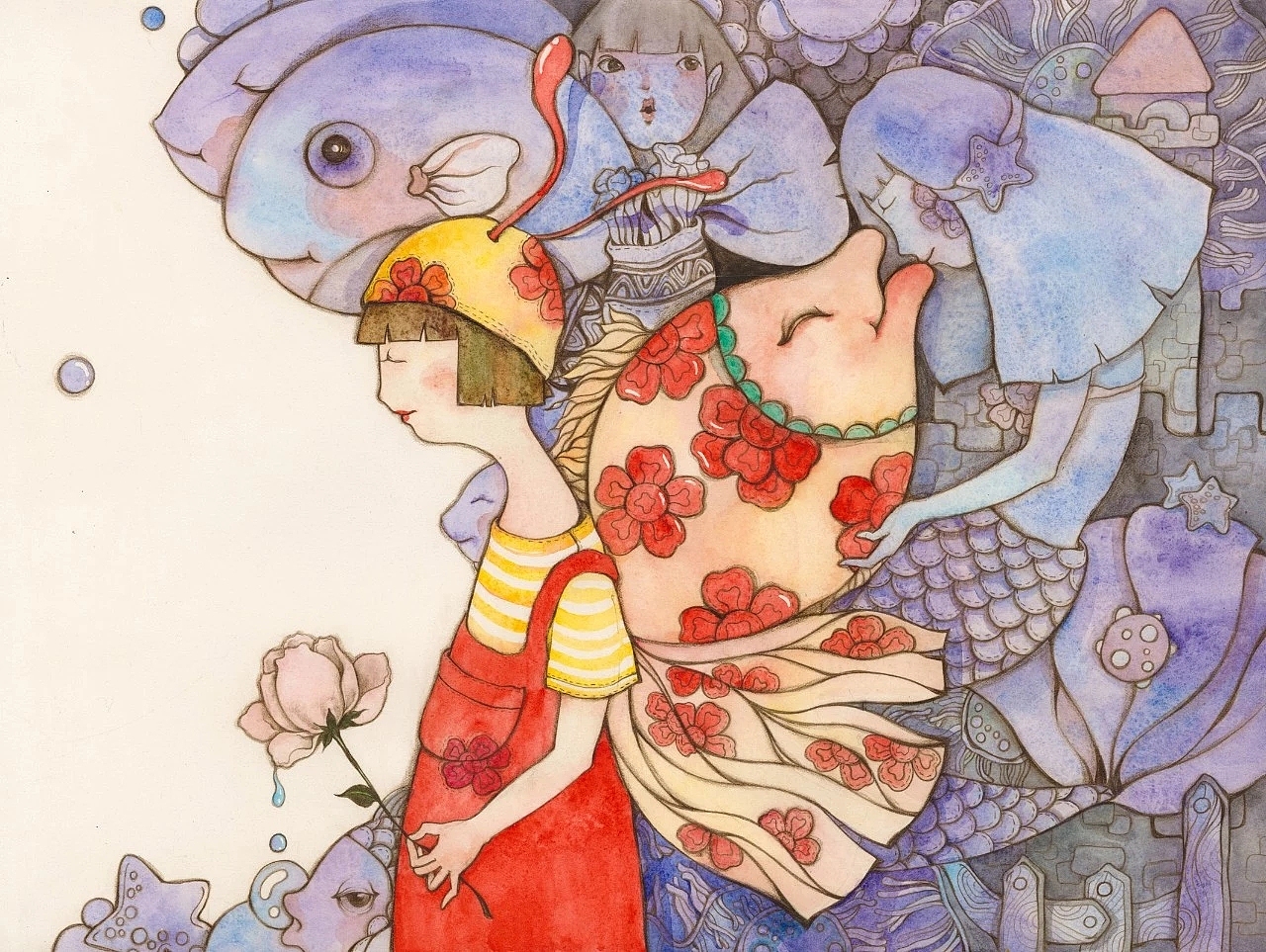 种子的故事（图ZMTc4NTY5MjQ0） - 儿童插画 - 站酷设计师栗子朵儿原创素材 - 站酷ZCOOL