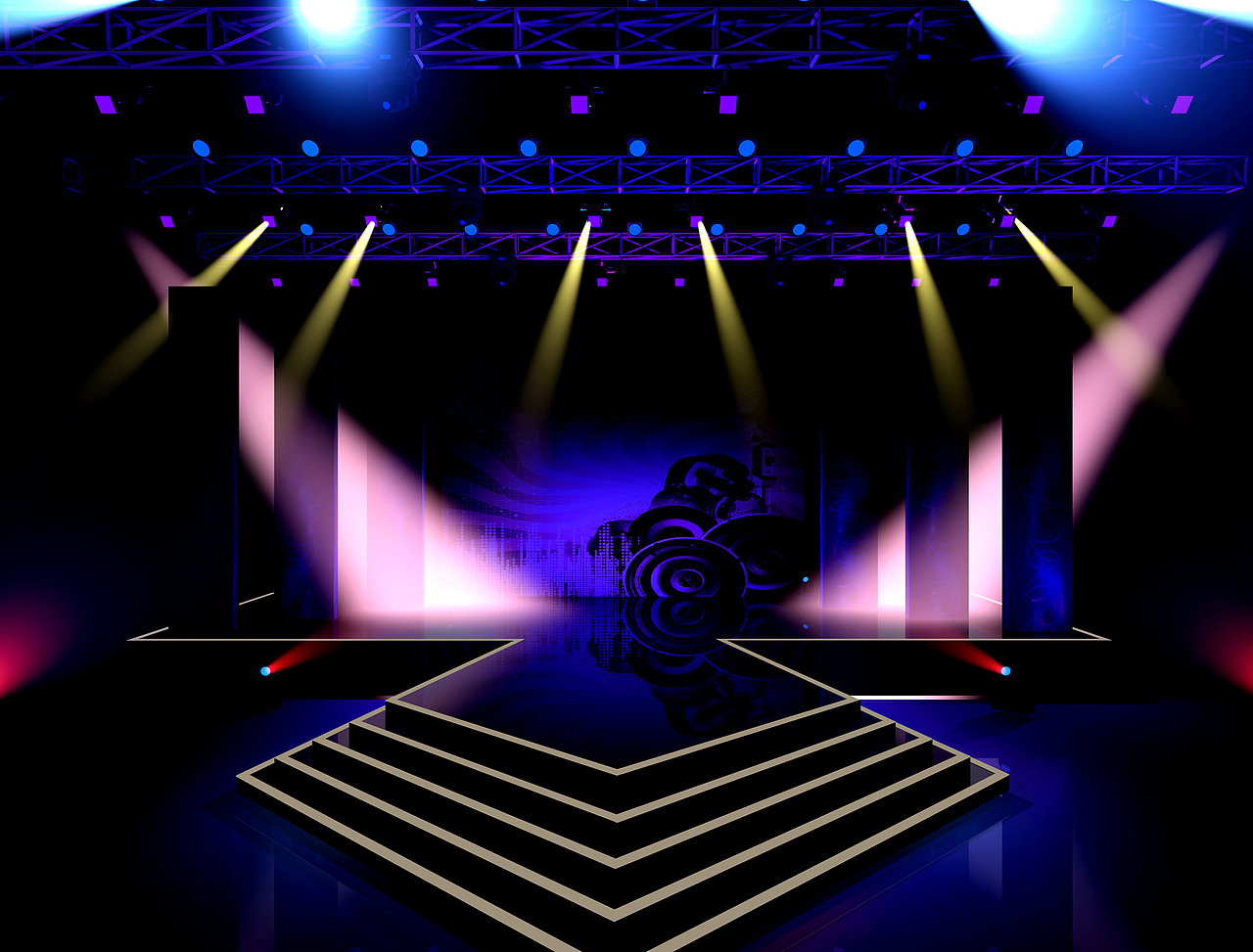 3D舞台效果图设计