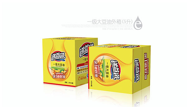 一组油包装设计