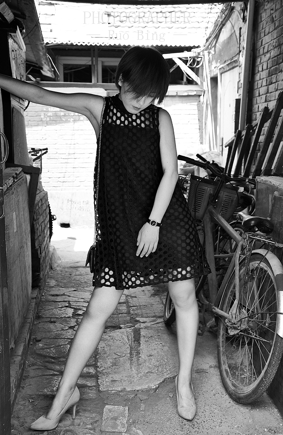 一条老北京胡同（图ZODUzNzY2ODQ=） - 人像摄影 - 站酷设计师摄影师若冰原创素材 - 站酷ZCOOL