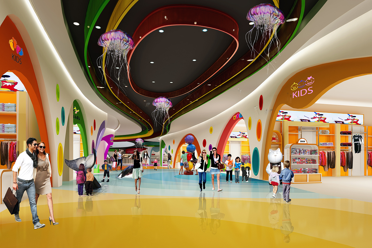 成都商业会所设计公司--宝利丰购物中心案例赏析