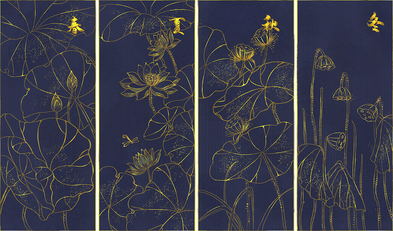 中国风装饰插画（图ZMjU4NzYyMjUy） - 艺术插画 - 站酷设计师酒莳柒原创素材 - 站酷ZCOOL