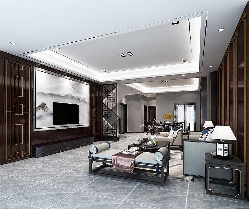 新中式（图ZMjI4MDk2MDgw） - 家装设计 - 站酷设计师奔跑的番薯原创素材 - 站酷ZCOOL