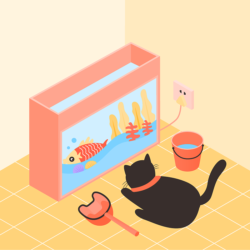 喵喵的獨居生活（圖ZMjQ3NzYyMzI4） - 創(chuàng)作習(xí)作 - 站酷設(shè)計師聰明的左撇子原創(chuàng)素材 - 站酷ZCOOL