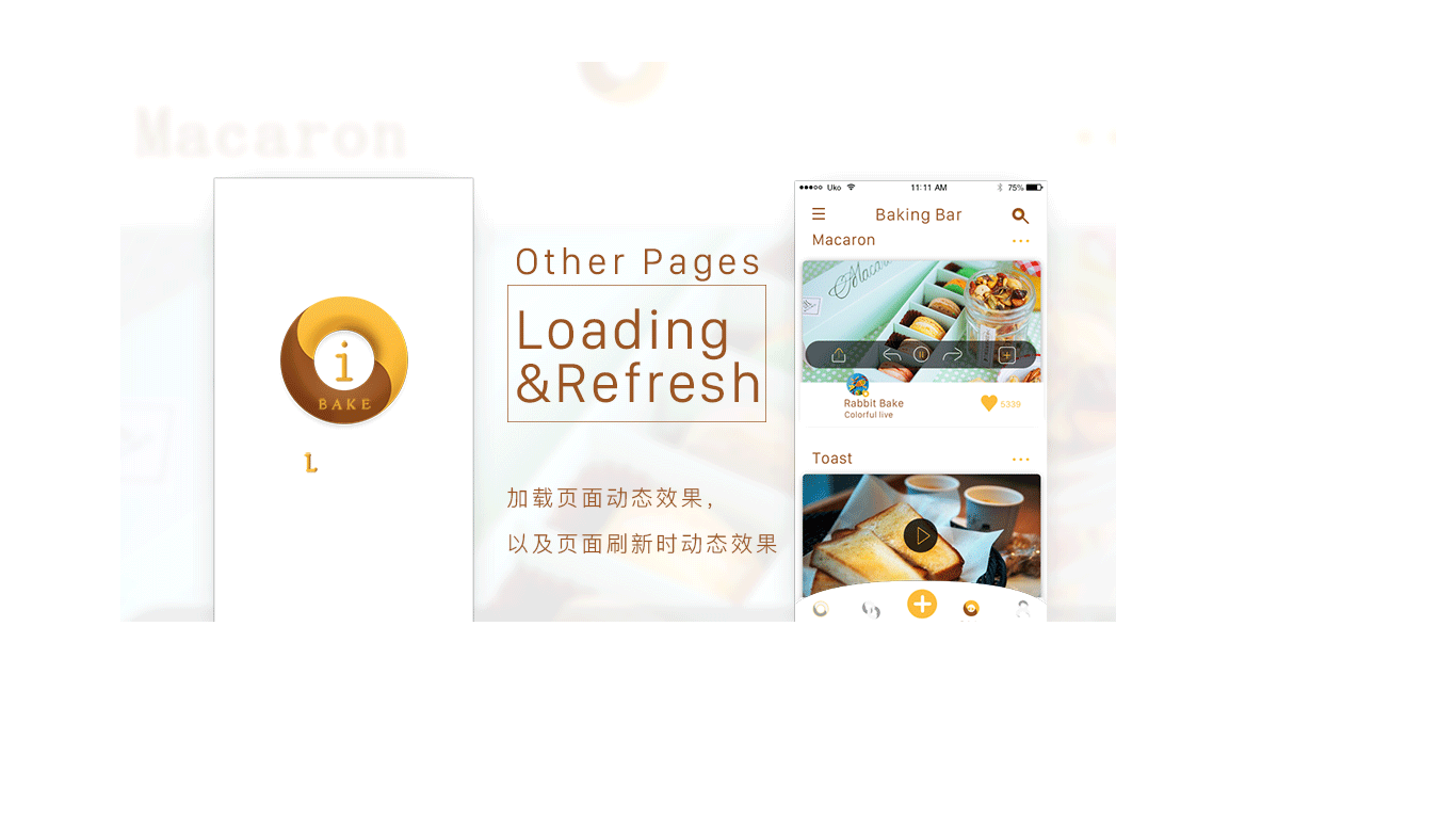 I Bake APP（图ZMTI0ODQzMDk2） - APP界面 - 站酷设计师Uko邓原创素材 - 站酷ZCOOL