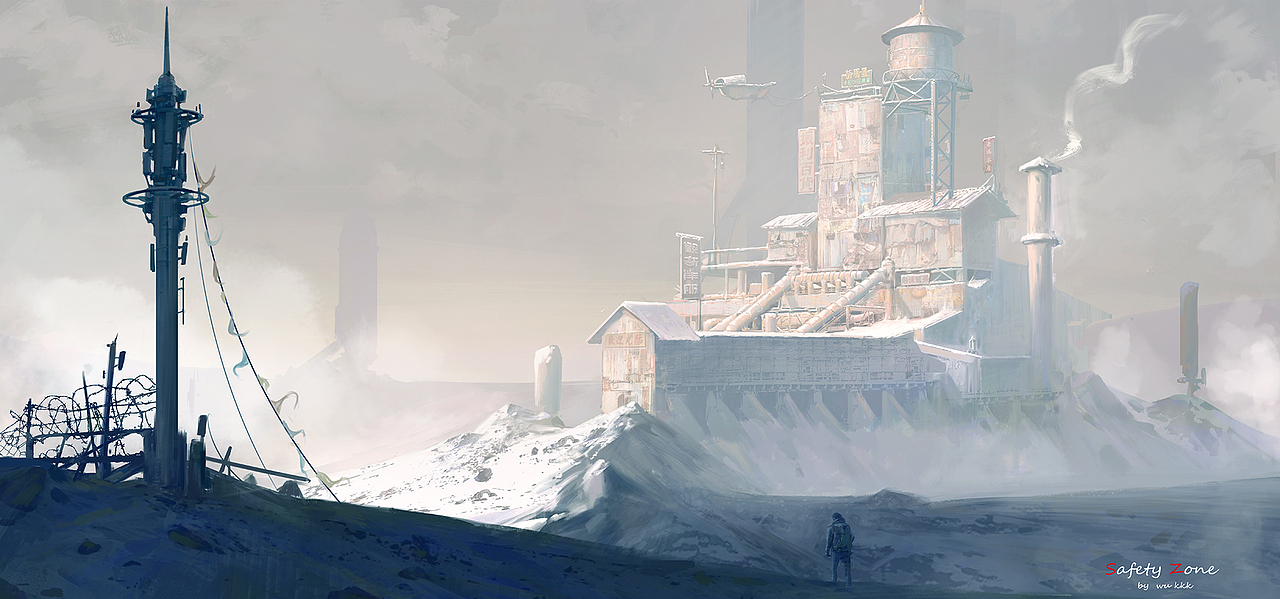 场景概念设计（图ZMjgwNjMyMDYw） - 概念设定 - 站酷设计师凉白开kkk原创素材 - 站酷ZCOOL