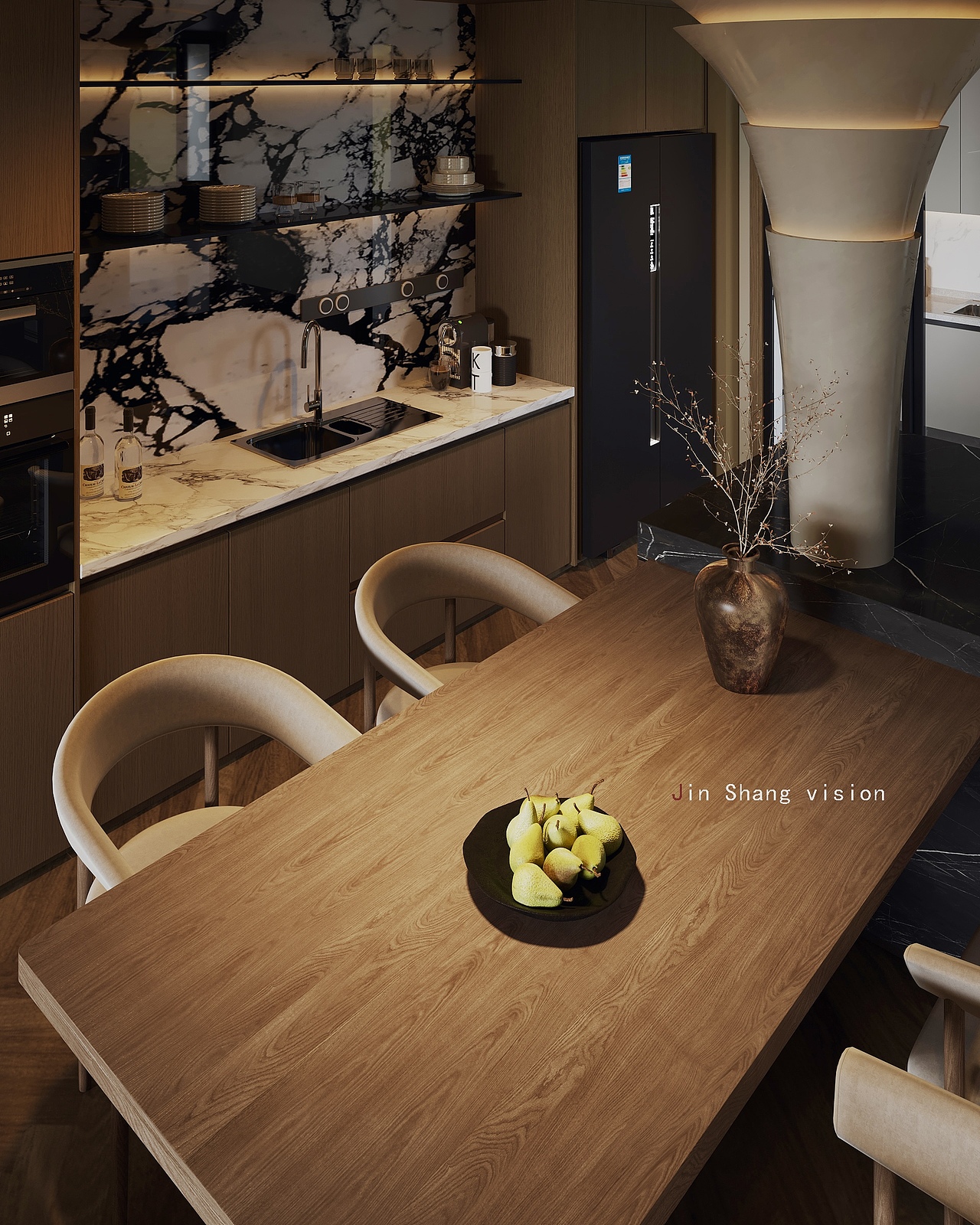 深色的 浓烈的 高浓度的 诧寂美