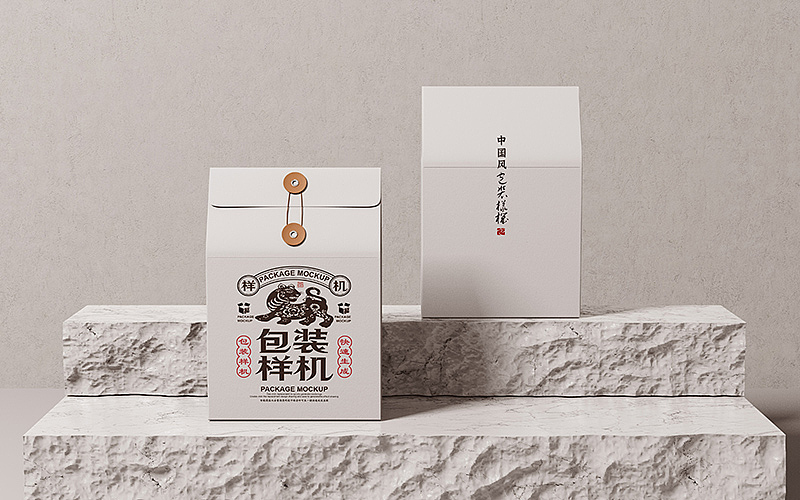 国潮包装样机