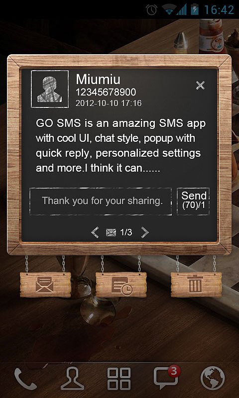 GO短信即显主题汇总（模板主题）（图ZODM1NzI0NA==） - 主题/皮肤 - 站酷设计师saytwo原创素材 - 站酷ZCOOL