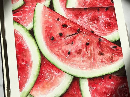 · watermelon（個人主頁-ZMzgwMTMyOTY=） - 創(chuàng)作習作 - 站酷設計師POPOCHAN_原創(chuàng)素材 - 站酷ZCOOL