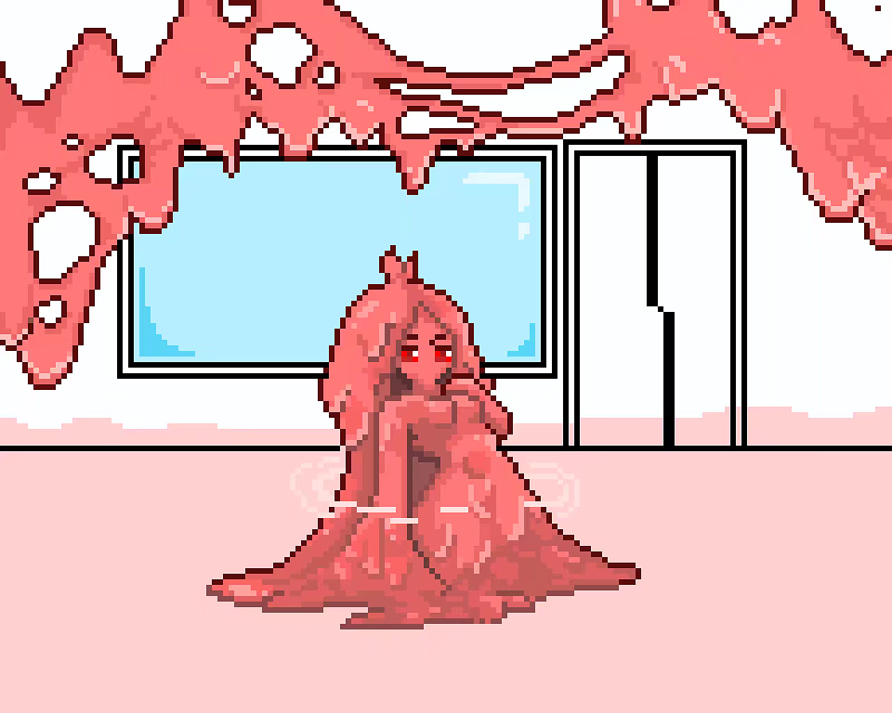 史莱姆娘-像素画