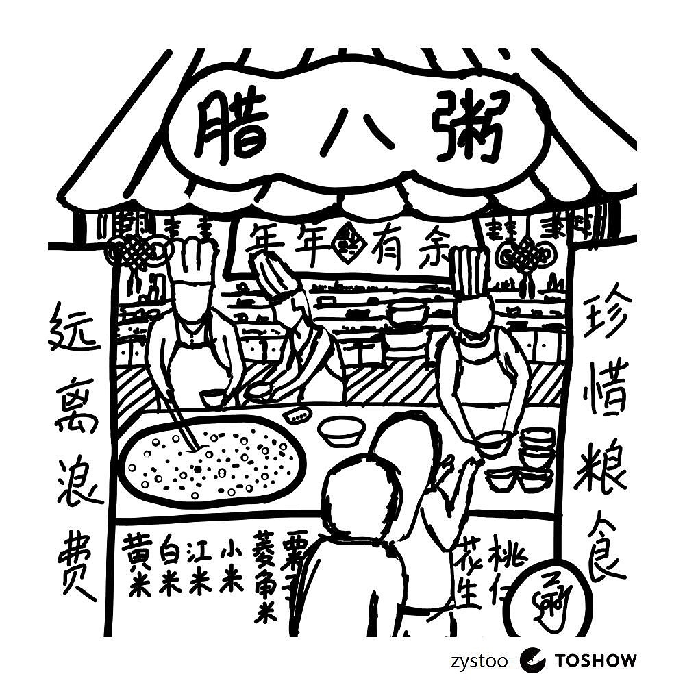 吃货天堂 第二季（图ZNzQ1ODEyODA=） - 新锐潮流插画 - 站酷设计师zystoo原创素材 - 站酷ZCOOL