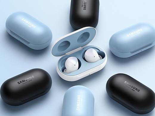 【产品渲染 - 三星 Galaxy Buds】