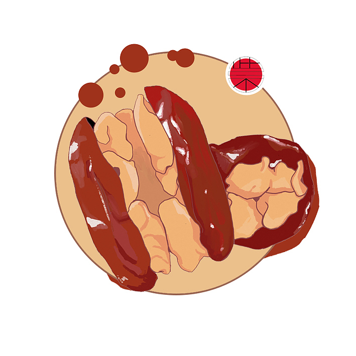 《紫此食》视觉文创设计