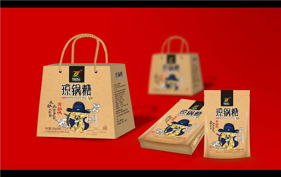 箱盒汇 | 主创:“富平柿饼”系列包装设计