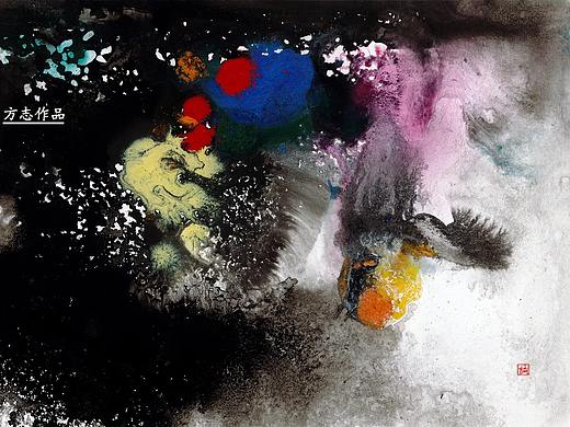 “零”形感悟（个人主页-ZNTA2NDc1OTY=） - 绘画 - 站酷设计师方志原创素材 - 站酷ZCOOL