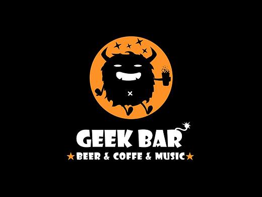 极客酒吧LOGO设计
