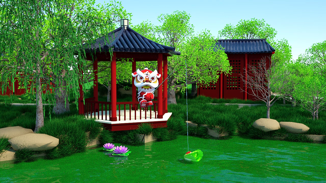 毕业设计:南海醒狮IP形象设计