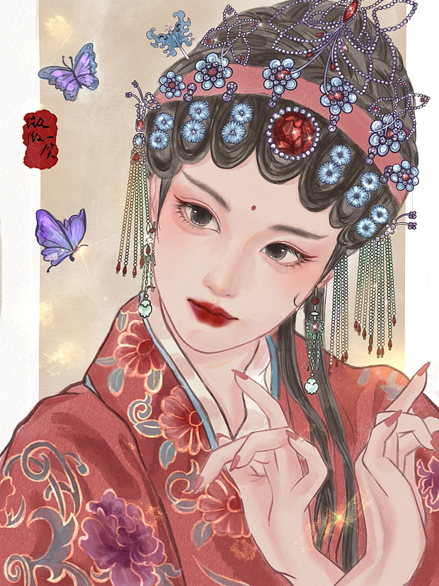 古风美女头像